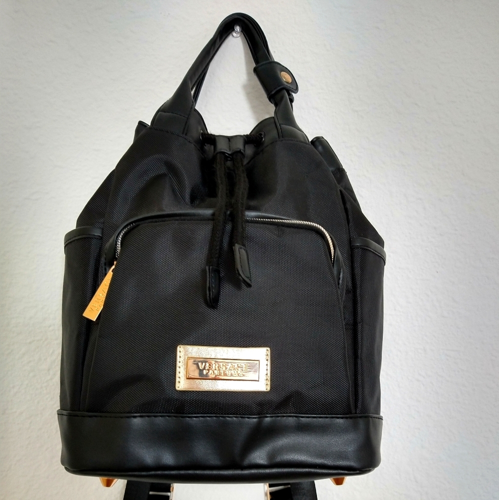 Versace parfums bucket backpack